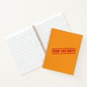 Top Secret Stamped Funny Fun Journal Carnet (Intérieur)