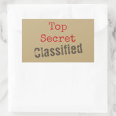 Top Secret Stickers (Sac)