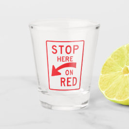 TOP Sign Shot Glass – Bold Road-geïnspireerd ontwe Glas