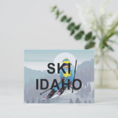 TOP Ski Idaho Briefkaart (Staand voorkant)
