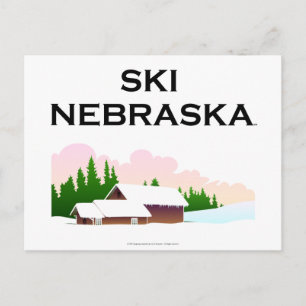 TOP Ski Nebraska Briefkaart