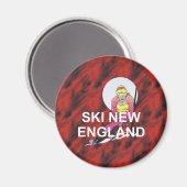 TOP Ski New England Magneet (Voorkant / Achterkant)