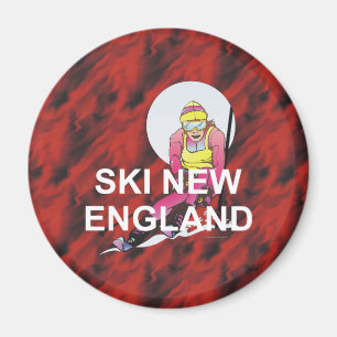 TOP Ski New England Magneet