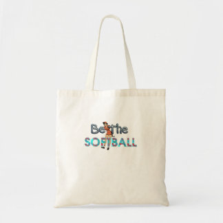 TOP Softbal Slogan Tote Bag