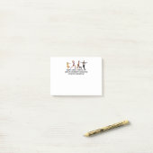 TOP Squat Slogan Post-it® Notes (Op bureau)