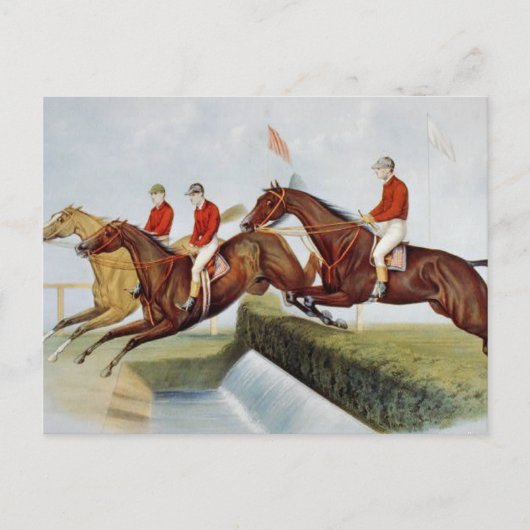 TOP Steeplechase Briefkaart (Voorkant)