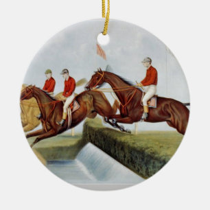 TOP Steeplechase Keramisch Ornament