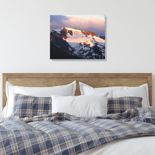 Top Sunset Stretch Canvas afdrukken (Insitu (Slaapkamer))