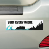 TOP-Surf overal Bumpersticker (Op auto)
