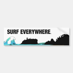 TOP-Surf overal Bumpersticker