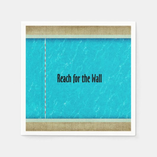 TOP Swim Team Slogan Servet (Voorkant)