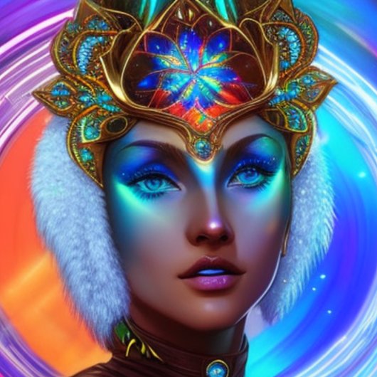 Top T-shirt Femme futuriste