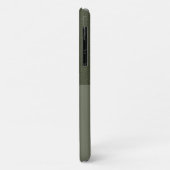 Top texturé Moss Green iPhone 11 Coque - Personnal (Dos/Gauche)