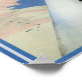 Top the Nation - Affiche promotionnelle sur le ski (Coin)