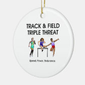 TOP Track Triple Keramisch Ornament (Links)