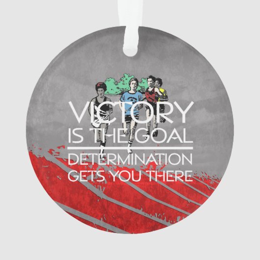 TOP Track Victory Slogan Ornament (achterkant)
