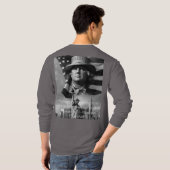 Top Trending USA Basic Long Sleeve T-Shirt - Comfo (Dos entier)