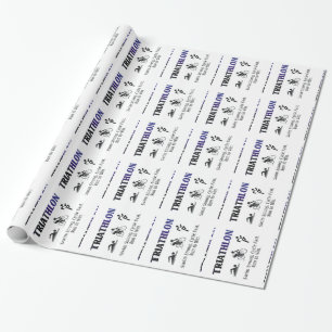 TOP Triathlon Cadeaupapier