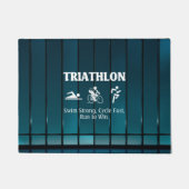 TOP Triathlon Deurmat (Voorkant)