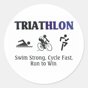 TOP Triathlon Ronde Sticker
