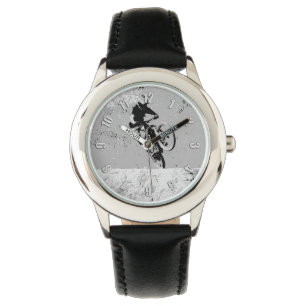 Top van de Berg - Mountain Biker Horloge