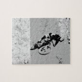 Top van de Berg - Mountain Biker Legpuzzel (Horizontaal)