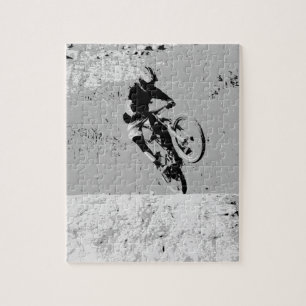 Top van de Berg - Mountain Biker Legpuzzel