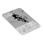 Top van de Berg - Mountain Biker Magneet (Rechterzijde)