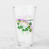 Top van de 'Morning Saint Patrick's Day Clovers' Glas (Voorkant)