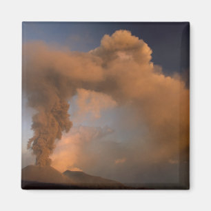 Top van de Mt. Etna, Sicilië, Italië Magneet