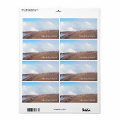 Top van de Pikes Peak Etiket (Full Sheet)