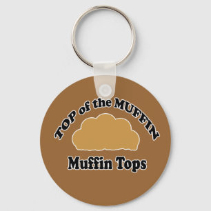 top van de sleutelketen muffin sleutelhanger
