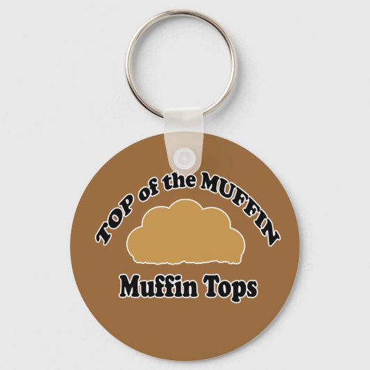 top van de sleutelketen muffin sleutelhanger (Voorkant)