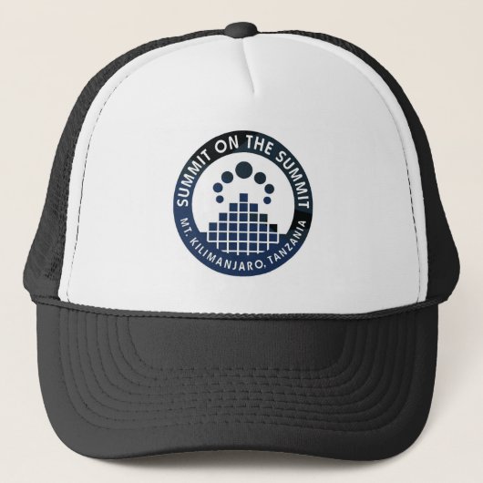 TOP VAN DE TOP Roundel Trucker Hat Trucker Pet (Voorkant)