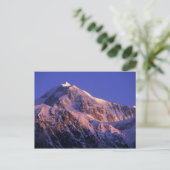Top van Denali Peak Mt. McKinley) te Briefkaart (Staand voorkant)