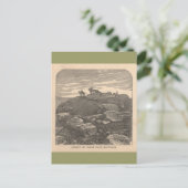 Top van White Face Mountain Briefkaart (Staand voorkant)