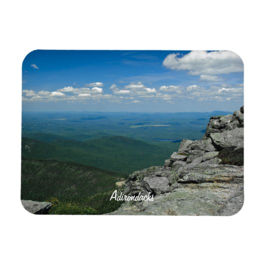 Top van Whiteface Mountain, Adirondacks, NY Magneet (Horizontaal)