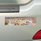 TOP Velodrome cirkels Bumpersticker (Op auto)