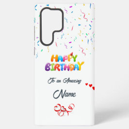 Top Verjaardag Samsung Galaxy S22 Ultra Hoesje