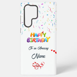 Top Verjaardag Samsung Galaxy S22 Ultra Hoesje