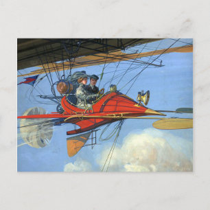 TOP-vlieginstructie Briefkaart