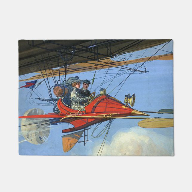 TOP-vlieginstructie Deurmat (Voorkant)