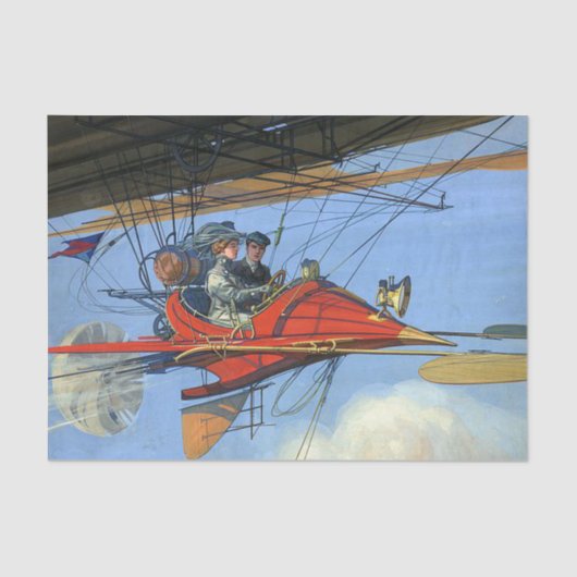 TOP-vlieginstructie Tissuepapier (Voorkant)