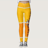 TOP Vrouwenvolleybal Leggings (Voorkant)