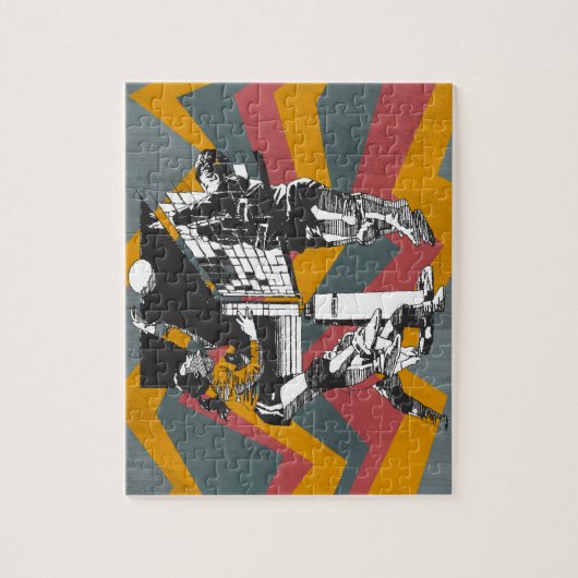 TOP Vrouwenvolleybal Legpuzzel (Verticaal)