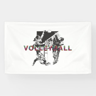 TOP Vrouwenvolleybal Spandoek