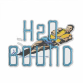 TOP Water Skiing Sticker (Voorkant)