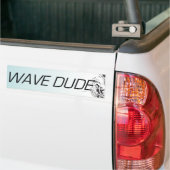 TOP Wave Man Bumpersticker (Op Truck)