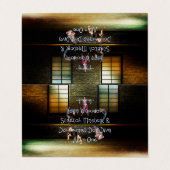 TOP Yoga Diva Visitekaartjes (Buitenkant ongevouwen)