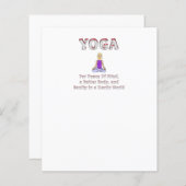 TOP Yoga Slogan (Voorkant / Achterkant)